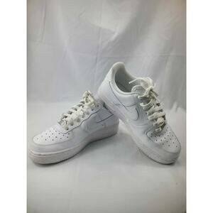 Nike Air Force 1 Triple White Low Top Classic Sneakers US Women's Size 6.5